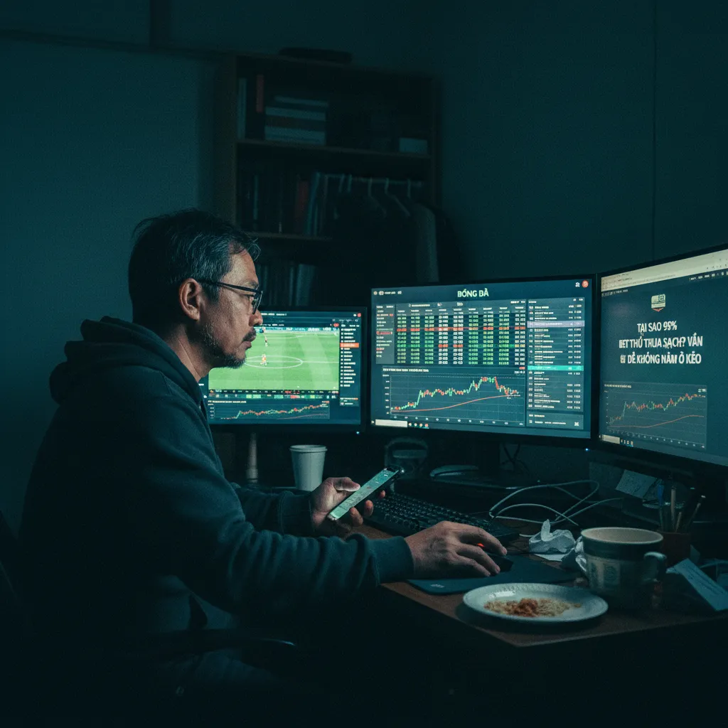 Tại sao 95% bet thủ thua sạch? Vấn đề không nằm ở kèo