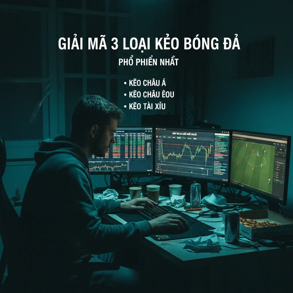 Giải mã 3 loại kèo bóng đá phổ biến nhất