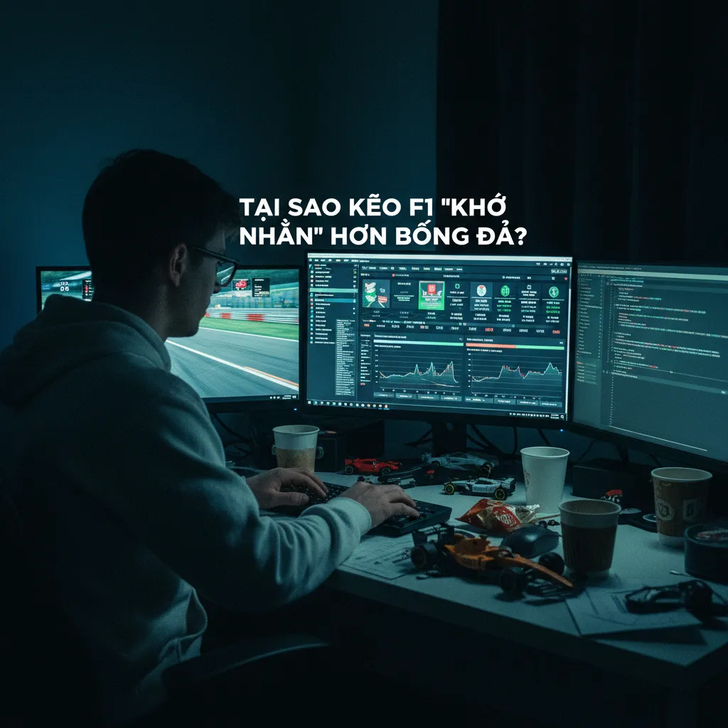 Tại sao kèo F1 "khó nhằn" hơn bóng đá?