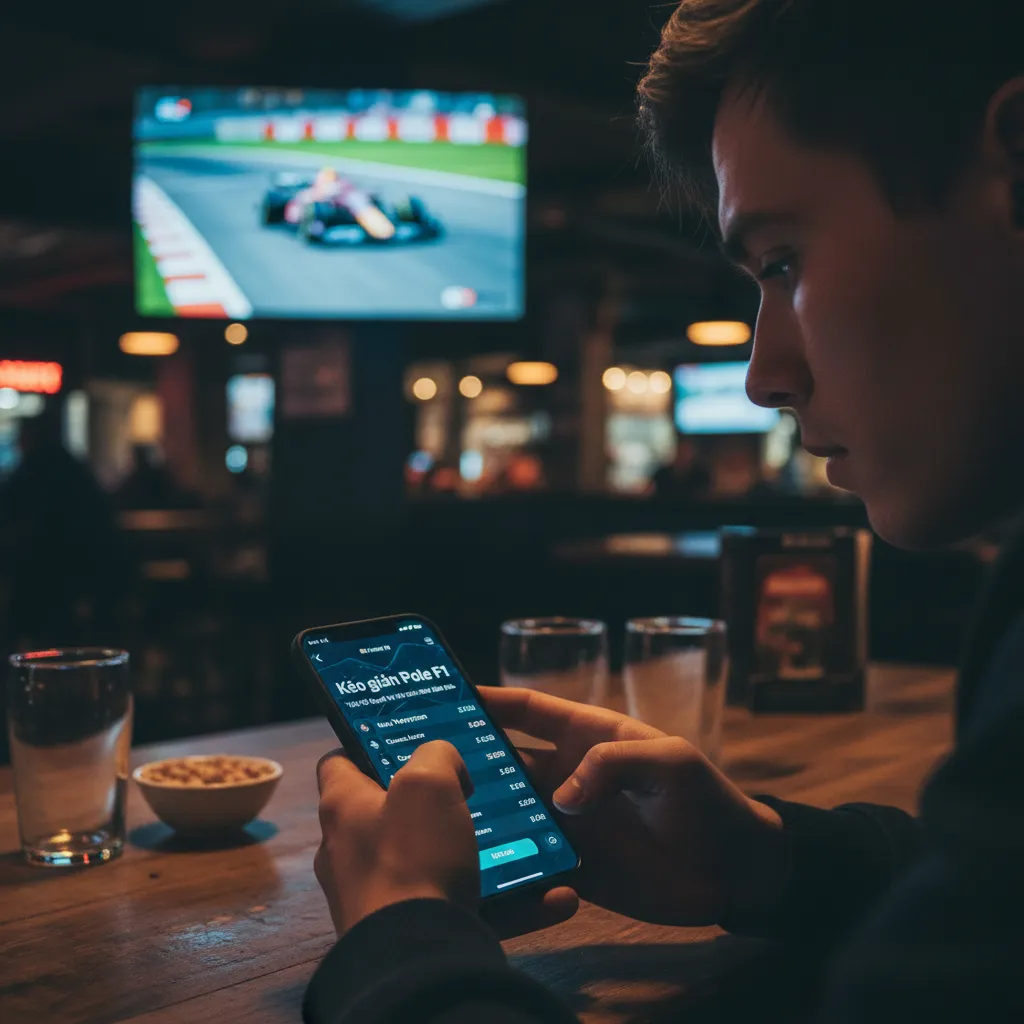 Rival F1 cars competing for pole position